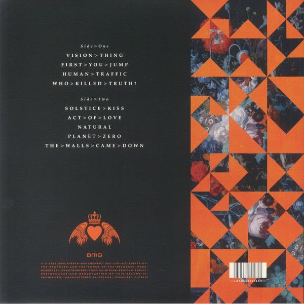 Image of Back Cover of LP - VG+/VG+ - SIMPLE MINDS, Direction Of The Heart (BMG; 538821831, Worldwide 2022, Gatefold, Inner, 180g), ,  - 2516021C
