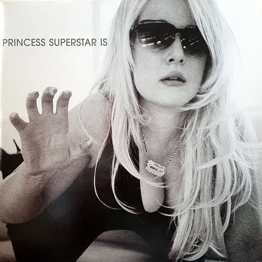 Image of Front Cover of 0226001E: 2xLP - PRINCESS SUPERSTAR, Princess Superstar Is (Rapster Records; RR004 LP, Europe 2001, Gatefold, 2 Inners) Strong VG, light marks only.  VG/VG