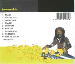 Image of Back Cover of 1554492S: CD - YABBY YOU, Beware Dub (Vivian Jackson; YVJ10CD, UK 1991, Jewel Case)   VG+/VG+