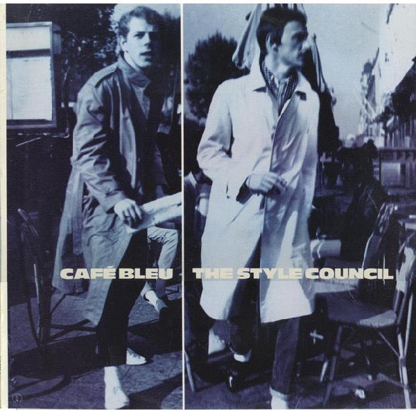 Image of Front Cover of 1514138C: LP - THE STYLE COUNCIL, Caf  Bleu (Polydor; TSCLP1, Europe 2017 Reissue, NO Booklet, Blue Vinyl)   EX/VG+