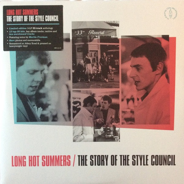 Image of Front Cover of 1514141C: 3xLP - THE STYLE COUNCIL, Long Hot Summers / The Story Of The Style Council (Polydor; 089 411-9, Europe 2020, 3 Inners)   EX/VG+