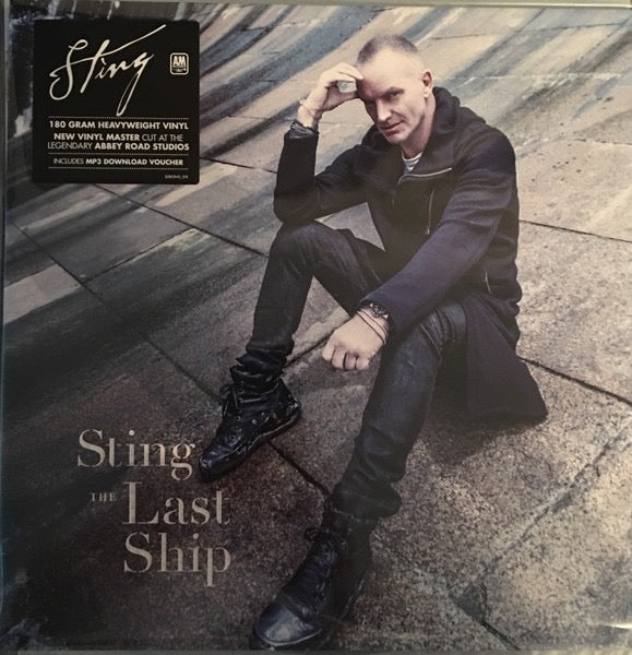 Image of Front Cover of 1514165C: LP - STING, The Last Ship (Cherrytree Records; 3744812, Europe 2016 Reissue)   EX/EX