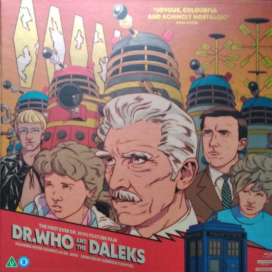 Image of Front Cover of 1534034E: LP - MALCOLM LOCKYER, Dr. Who And The Daleks (StudioCanal; OPTUCE4500, UK 2022, NO BOX SET/DVD, SINGLE RECORD ONLY) NO BOX SET/DVD, SINGLE RECORD ONLY  NEW/NEW