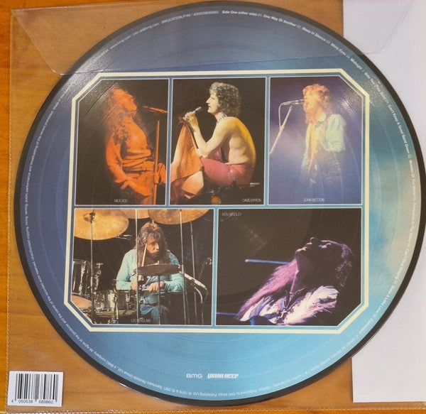 Image of Back Cover of 1534038E: LP - URIAH HEEP, High And Mighty (BMG; BMGCAT539LP/#9, Europe 2023, Picture Disc)   NEW/NEW