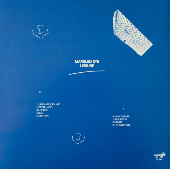 Image of Back Cover of LP - EX/EX - MARBLED EYE, Leisure (Erste Theke Tontr ger; ETT - 063, Europe 2018, Insert), ,  - 3146079S