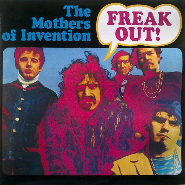 Image of Front Cover of 3115102C: 2xLP - THE MOTHERS OF INVENTION, Freak Out (Zappa; ZAPPA 1, Europe 1985 Reissue, Gatefold) Visually strong VG+, Both discs slightly warped, Plays fine  VG+/VG