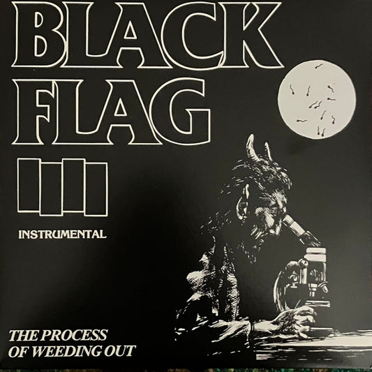 Image of Front Cover of 1524148E: 10" - BLACK FLAG, The Process Of Weeding Out (SST Records; SST 037, US 2023 Reissue, Picture Sleeve)   EX/VG+