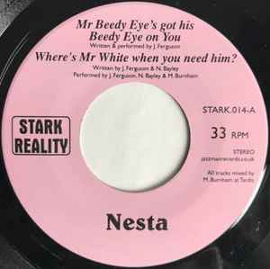 Image of Label Cover of 1524225E: 7" EP - NESTA, The Strongest Drug In The World (Stark Reality; stark.014, UK 2000, Picture sleeve) Light marks only.  /VG