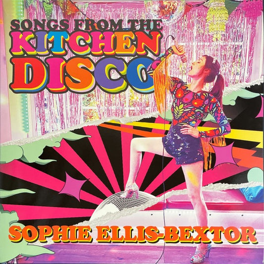 Image of Front Cover of 3244172S: 2xLP - SOPHIE ELLIS-BEXTOR, Songs From The Kitchen Disco (EBGB's; EBGBSLP006, UK 2020, Gatefold, 2 Inners, Blue Vinyl) Light wear and corner scuff on sleeve, otherwise VG+.  VG/VG+