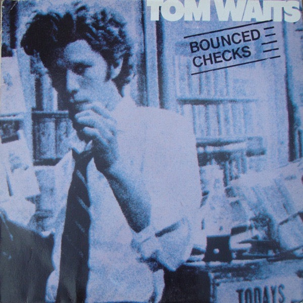 Image of Front Cover of LP - VG/G+ - TOM WAITS, Bounced Checks (Asylum Records; AS K 52 316, Europe 1981, Inner, No Rights On Labels.), Inner Split And Creased,  - 2116173C