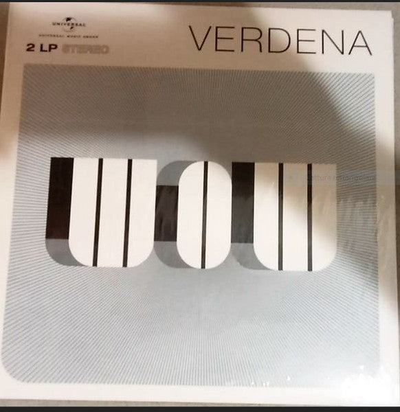 Image of Front Cover of 1524243E: 2xLP - VERDENA, WOW (Black Out; 0602448627049, Italy 2022 Reissue, Gatefold, 2 Inners)   VG+/VG+