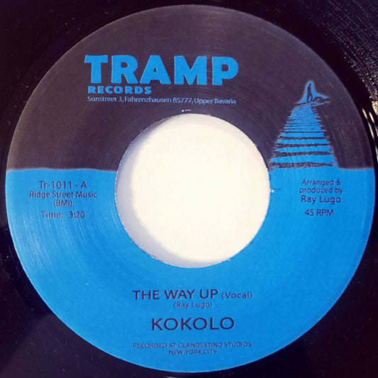 Image of Front Cover of 1524290E: 7" - KOKOLO, The Way Up (Tramp Records; TR-1011, Germany 2007, Plain sleeve) Light marks. Strong VG.  /VG