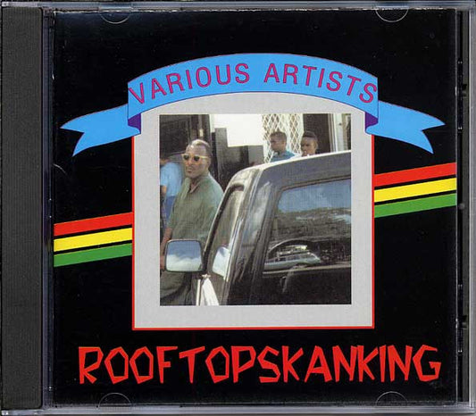 Image of Front Cover of 1554651S: CD - VARIOUS ARTISTS, Rooftop Skanking (RUNNetherlands; RN0022, Jamaica )   VG+/EX