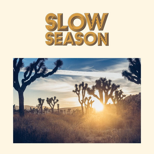 Image of Front Cover of 1544042S: LP - SLOW SEASON, Slow Season (RidingEasy Records; EZRDR 060, US 2016, Orange Vinyl) Light ring wear.  VG+/VG+