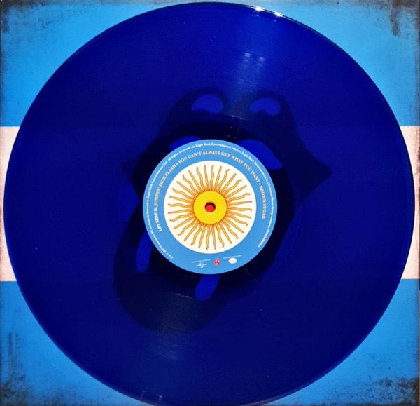 Image of Label Cover of 1514302C: 3xLP - THE ROLLING STONES, Bridges To Buenos Aires (Eagle Rock Entertainment; EAGLP708, Europe 2019, Gatefold, 3 Inners, Blue Vinyl)   EX/VG+