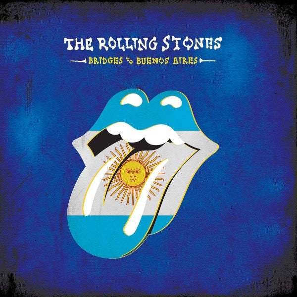 Image of Front Cover of 1514302C: 3xLP - THE ROLLING STONES, Bridges To Buenos Aires (Eagle Rock Entertainment; EAGLP708, Europe 2019, Gatefold, 3 Inners, Blue Vinyl)   EX/VG+