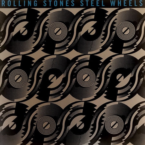 Image of Front Cover of 1514291C: LP - THE ROLLING STONES, Steel Wheels (Polydor; CBS 465752-1, Europe 2018 Reissue, Inner & Insert, 180 Gram Vinyl.)   EX/EX