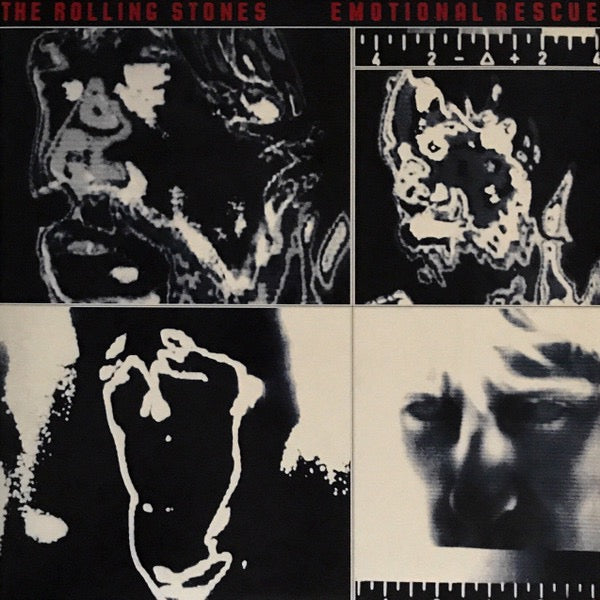 Image of Front Cover of 1514298C: LP - THE ROLLING STONES, Emotional Rescue (Polydor; CUN 39111, Europe 2018 Reissue, Inner & 2 Inserts, 180 Gram Vinyl.)   VG+/EX