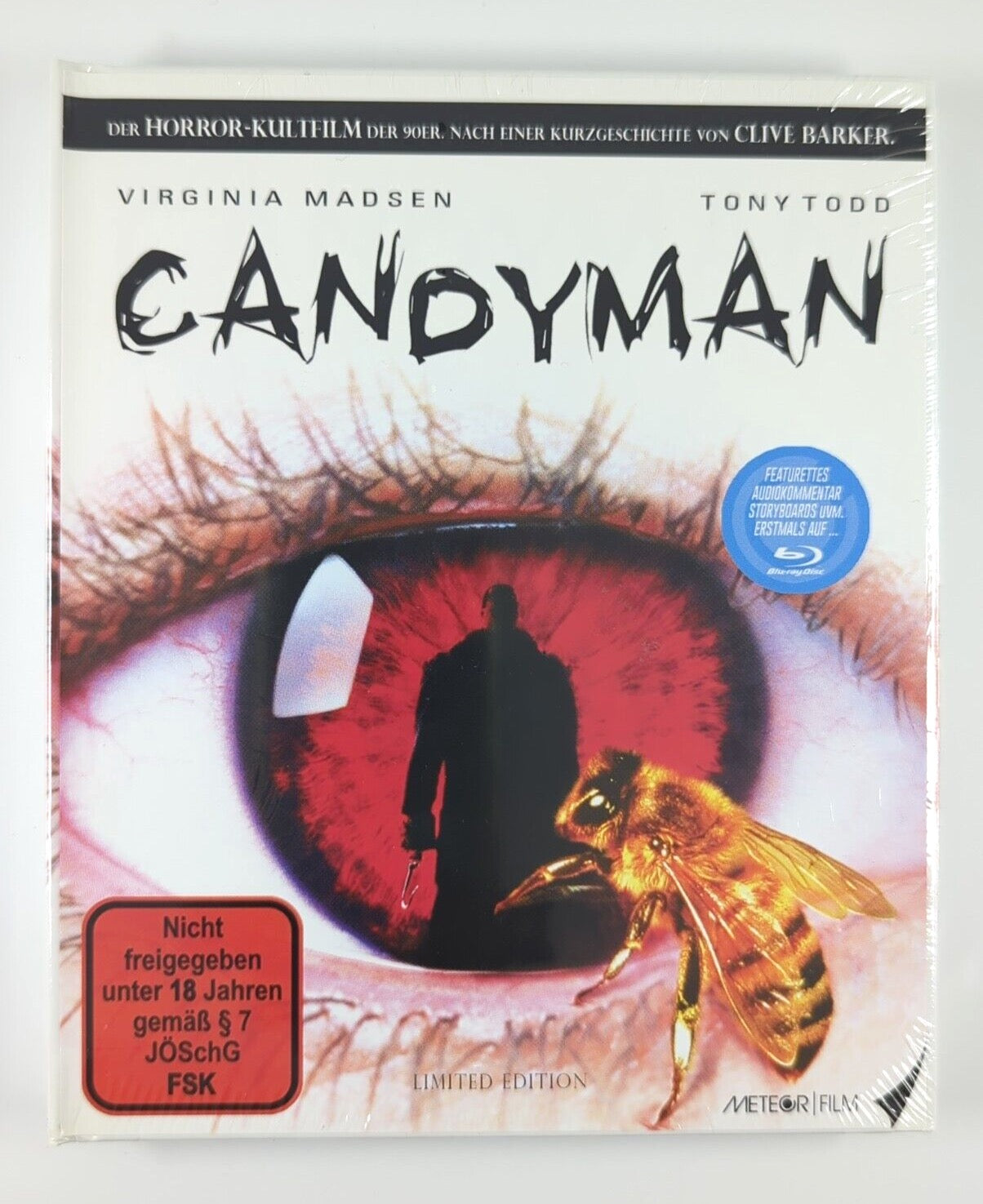 Image of Front Cover of 1534185E: Blu-Ray - TONY TODD, VIRGINIA MADSEN, Candynan (Sony Pictures Home Entertainment; , Germany , Mediabook)   VG/VG+