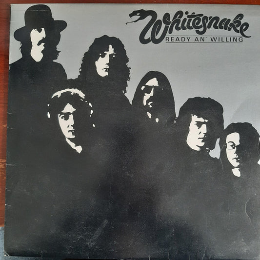 Image of Front Cover of 1544169S: LP - WHITESNAKE, Ready An' Willing (Mirage; WTG 19276, New Zealand 1980, Inner)   VG+/VG+