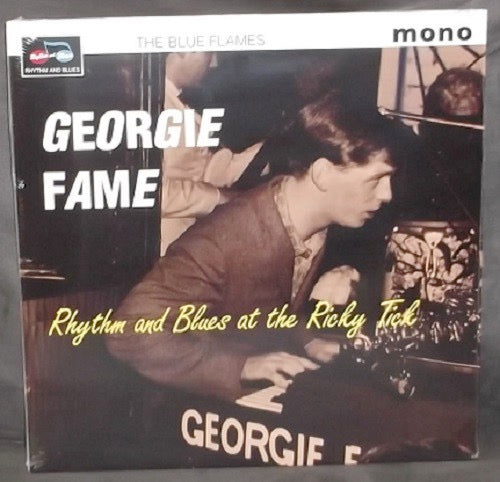 Image of Front Cover of 1514347C: LP - GEORGIE FAME, Rhythm And Blues At The Ricky Tick (Rhythm & Blues Records; R&B 1, UK 2014, Laminated Flipback Sleeve, Mono) Sleeve has wear at corners, some creases, a pinched top edge. Sticker glue on front  VG/VG