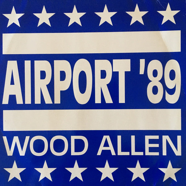 Image of Front Cover of 4015468C: 12" - WOOD ALLEN, Airport '89 (BCM Records; 12326, Germany, Austria, & Switzerland 1989, Picture Sleeve) Light hairlines on disc, some minor scuffs.  VG/G+