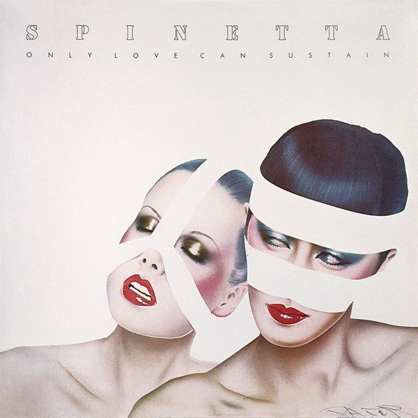 Image of Front Cover of 1524318E: LP - SPINETTA, Only Love Can Sustain (Columbia; 36346, US 1980, Inner, West Coast Album by Argentine Legend)   VG+/VG