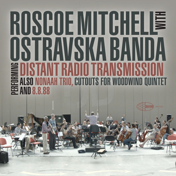 Image of Front Cover of 1524398E: LP - ROSCOE MITCHELL WITH OSTRAVSKA BANDA*, Performing Distant Radio Transmission Also Nonaah Trio And 8.8.88 (Wide Hive Records; WH-0348, US 2020) Dented/creased corner  VG/VG+