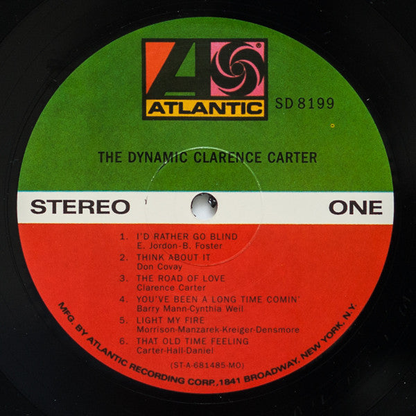 Image of Label Cover of 1524417E: LP - CLARENCE CARTER, The Dynamic Clarence Carter (Atlantic; SD 8199, US 2011 Reissue, Picture Sleeve) Still In Shrinkwrap  EX/VG+