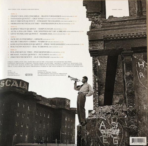 Image of Back Cover of 1524473E: 2xLP - VARIOUS, Cool Europa - European Progressive Jazz In Germany 1959-63 (Sonorama; L-100, Germany 2017, Gatefold) SEALED  EX/M