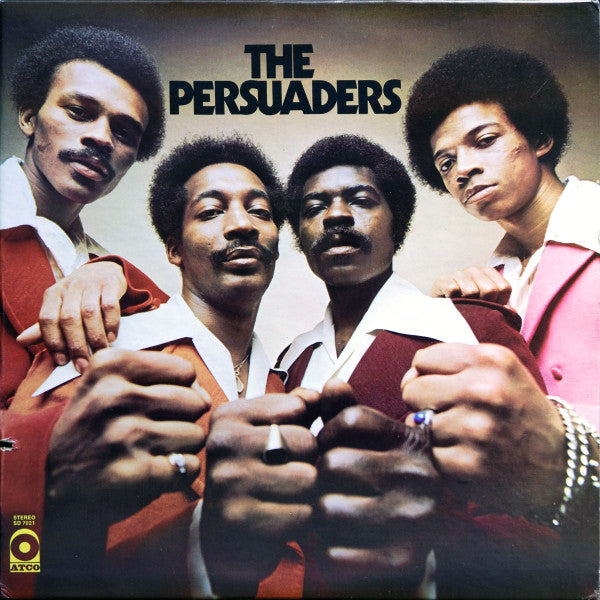 Image of Front Cover of 2244303S: LP - THE PERSUADERS, The Persuaders (ATCO Records; SD 7021, US 1973, Pasteback Sleeve, Company Inner, Presswell Pressing) Cut-out (Notched)  VG/VG+