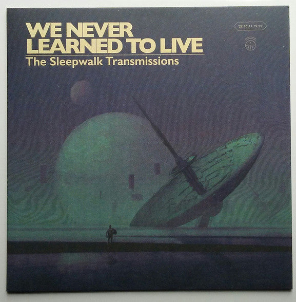 Image of Front Cover of 1524611E: LP - WE NEVER LEARNED TO LIVE, The Sleepwalk Transmissions (Holy Roar Records; HRR291V, UK 2019, Insert)   VG+/VG+