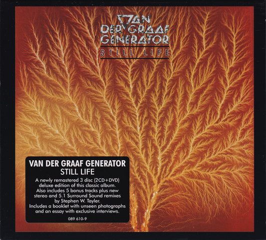 Image of Front Cover of 1554800S: 3xCD - VAN DER GRAAF GENERATOR, Still Life (UMC; 089 610-9, Europe 2021)   VG+/VG+