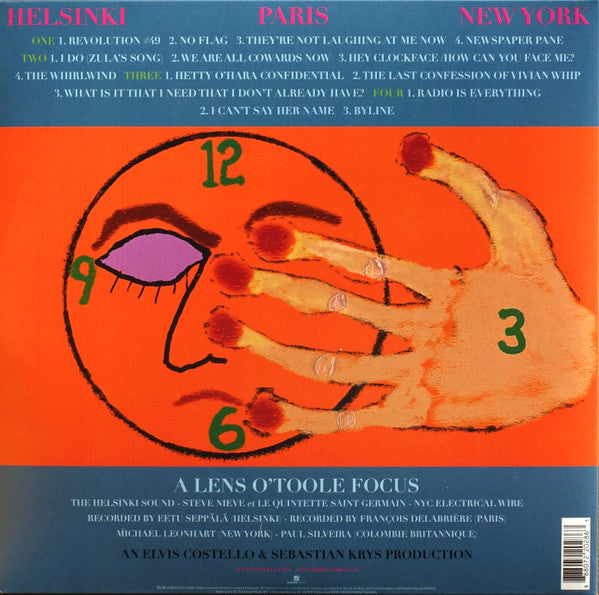 Image of Back Cover of 1624025E: 2xLP - ELVIS COSTELLO, Hey Clockface (Concord Records; 00888072202863, Worldwide 2020, Gatefold, 2 Inners)   VG+/VG+