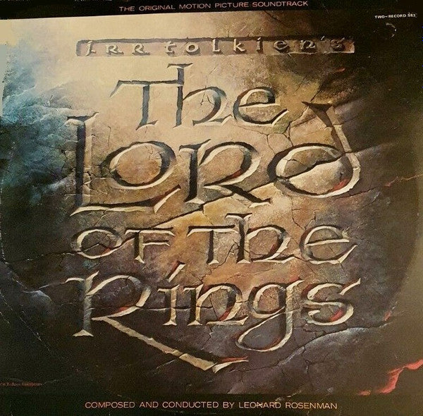 Image of Front Cover of 4614128C: 2xLP - LEONARD ROSENMAN, The Lord Of The Rings (Fantasy; LOR 1, UK 1978, Gatefold) light spine wear  VG/VG+