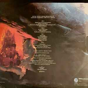 Image of Back Cover of 4614128C: 2xLP - LEONARD ROSENMAN, The Lord Of The Rings (Fantasy; LOR 1, UK 1978, Gatefold) light spine wear  VG/VG+