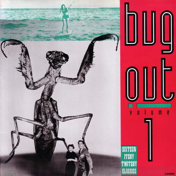 Image of Front Cover of 1624164E: LP - VARIOUS, Bug Out! Volume 1 (Candy Records; CR 0004, US 1991)   VG/VG