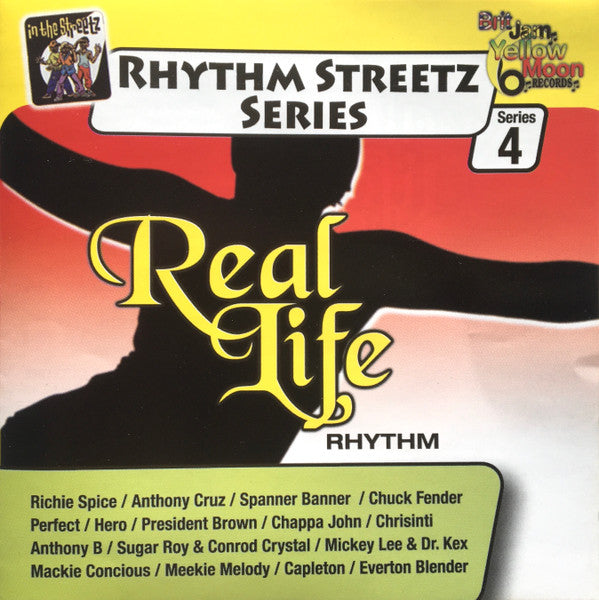 Image of Front Cover of 1654048S: CD - VARIOUS ARTISTS, Real Life Rhythm (In The Streetz Records; , Jamaica 2005)   VG+/EX