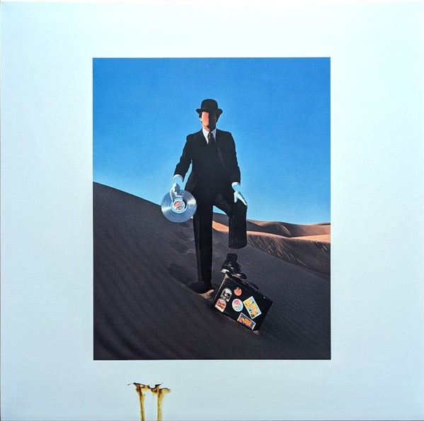 Image of Back Cover of LP - VG+/VG+ - PINK FLOYD, Wish You Were Here (Pink Floyd Records; PFRLP9, Europe 2016 Reissue, Black Outer Sleeve, Inner With Cat Number, Postcard, 180 Gram Vinyl), ,  - 3146272S