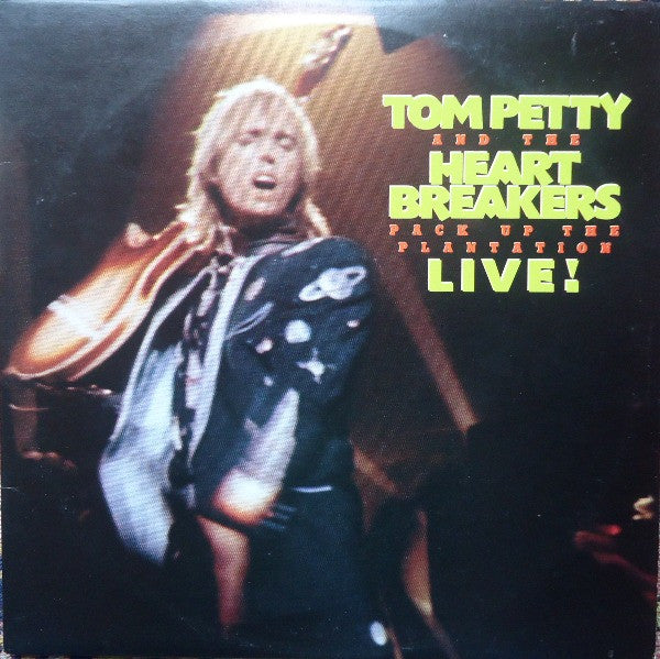 Image of Front Cover of 1644151S: 2xLP - TOM PETTY AND THE HEARTBREAKERS, Pack Up The Plantation - Live (MCA; MCMD 7001, UK 1985, Gatefold)   VG+/VG+