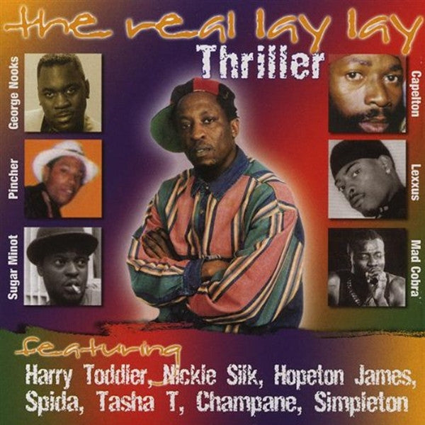 Image of Front Cover of 1654151S: CD - THRILLER, The Real Lay Lay (Thriller Music; TMCD-2001, Jamaica 2001)   VG+/VG+