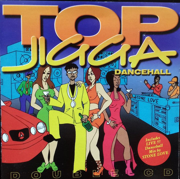 Image of Front Cover of 1654156S: 2xCD - VARIOUS ARTISTS, Top Jigga Dancehall (Brickwall Distributors; BWCD 0044, US 1999)   EX/EX