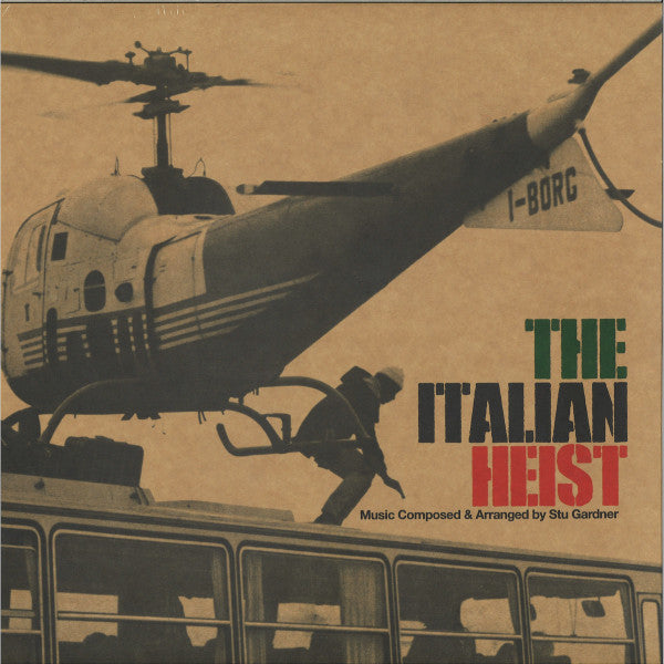 Image of Front Cover of 1644057S: LP - STU GARDNER, The Italian Heist (Super Disco Edits; SDE 047,  2019)   VG+/VG+