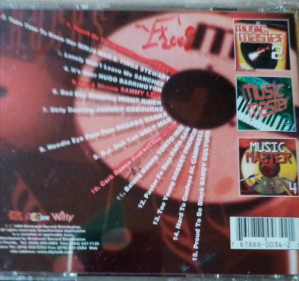 Image of Back Cover of 1654163S: CD - VARIOUS ARTISTS, Music Master Vol. 1 (Digital Eclipse; BWCD0034, US 1999)   VG+/VG+