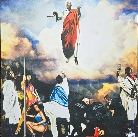 Image of Front Cover of 1614298C: LP - FREDDIE GIBBS, You Only Live 2wice (ESGN; ESGN0014,  2024 Reissue, Insert, Deep Red Vinyl, Download Code)   NEW/NEW