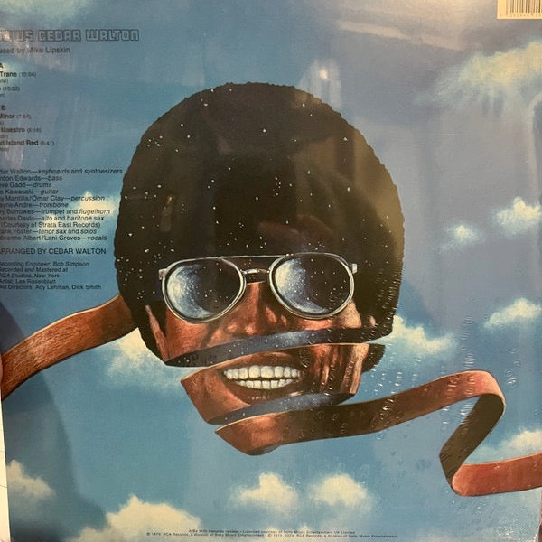 Image of Back Cover of 3854143S: LP - CEDAR WALTON, Mobius (Be With Records; BEWITH150LP, UK 2024)   NEW/NEW