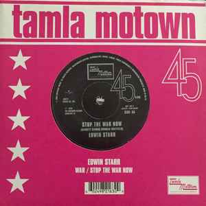 Image of Front Cover of 1624213E: 7" - EDWIN STARR, War / Stop The War Now (Tamla Motown; 982 163 0, UK & Europe 2004, Company Sleeve) Light marks  VG+/VG