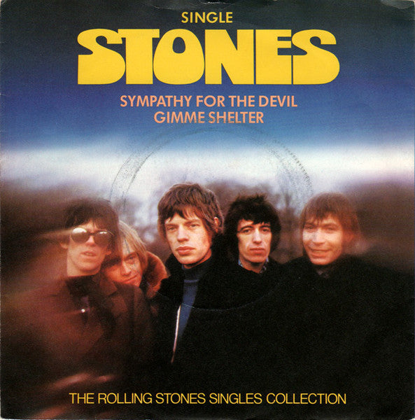 Image of Front Cover of 4814457C: 7" - THE ROLLING STONES, Sympathy For The Devil / Gimme Shelter (Decca; STONE 12, UK 1980, Picture Sleeve)   VG+/VG