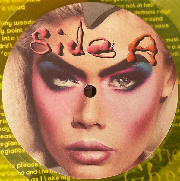 Image of Label Cover of LP - VG+/VG+ - SUFJAN STEVENS, Javelin (Asthmatic Kitty Records; AKR171, Worldwide 2023, Inner & Booklet, Lemonade Yellow Vinyl), Slight corner dink on top right corner of sleeve.,  - 2216558C