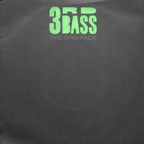 Image of Front Cover of 1614373C: 7" - 3RD BASS, The Gas Face (Def Jam Recordings; 655627 0, UK 1990, Picture Sleeve) Lots of light marks across the disc but plays nicely with only light surface noise. Small tear on bottom right of sleeve.  VG/G